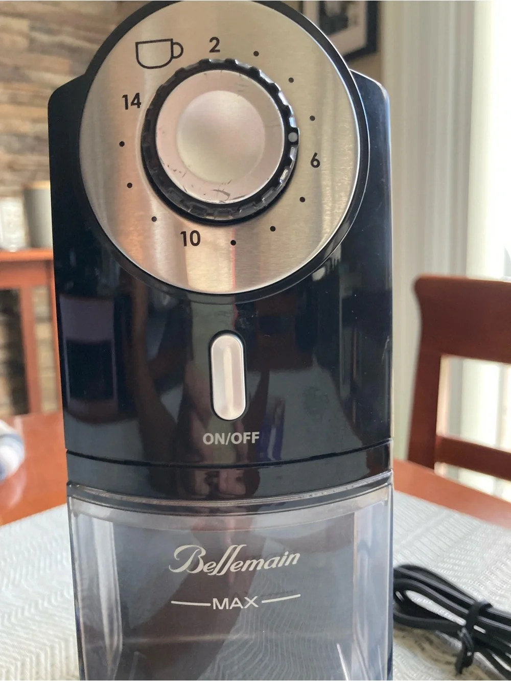 Bellemaine Electric Coffee Grinder